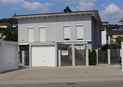 Doppelhaus in Gaggenau gebaut